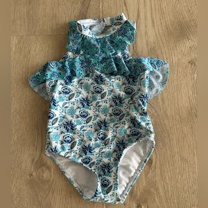 Janie and Jack one piece bathing suit